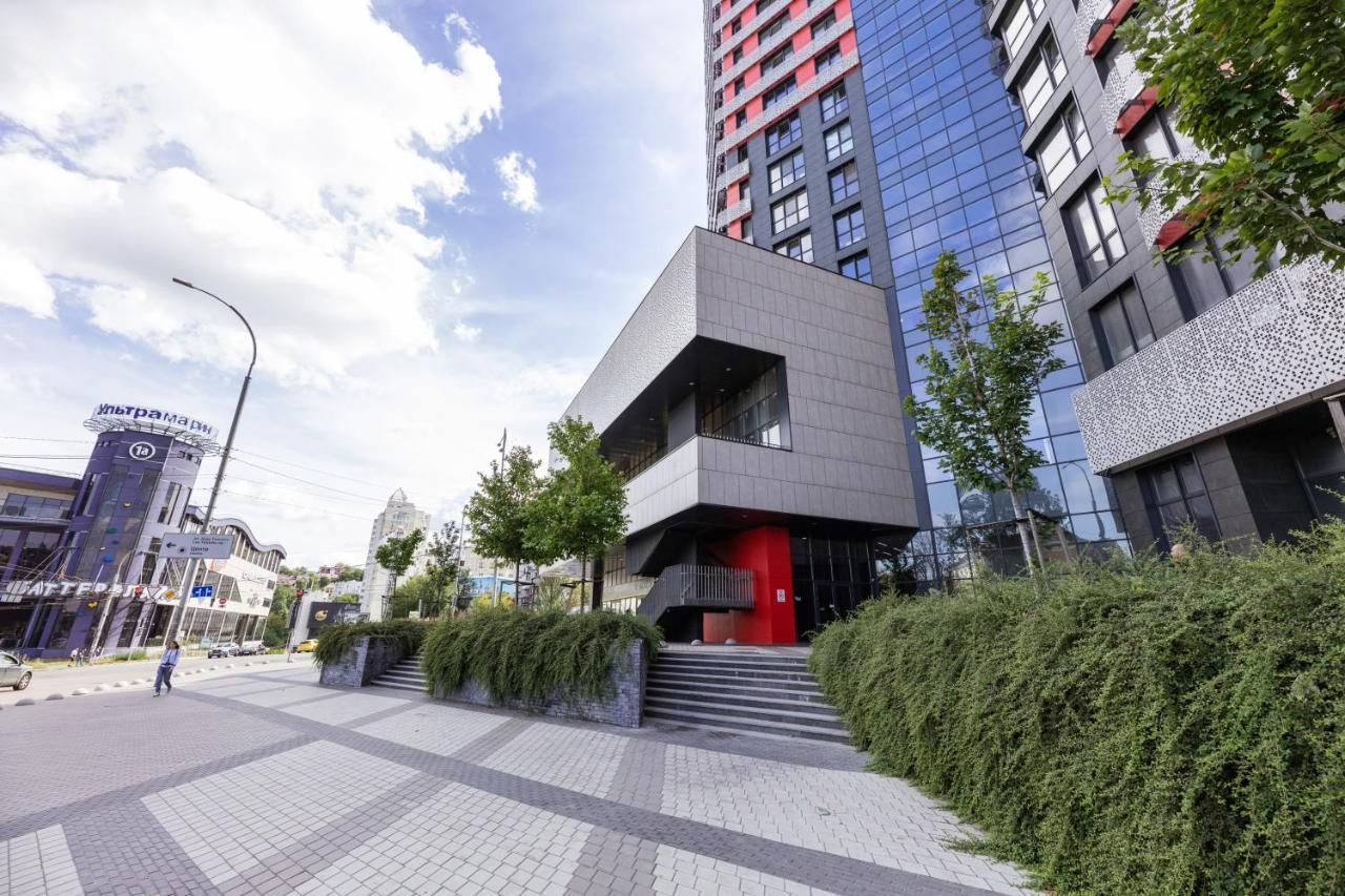 Квартира У Будинку З Власним Бомбосховищем Біля Жд Вокзалу 50 М2 Apartment Kyiv Exterior photo
